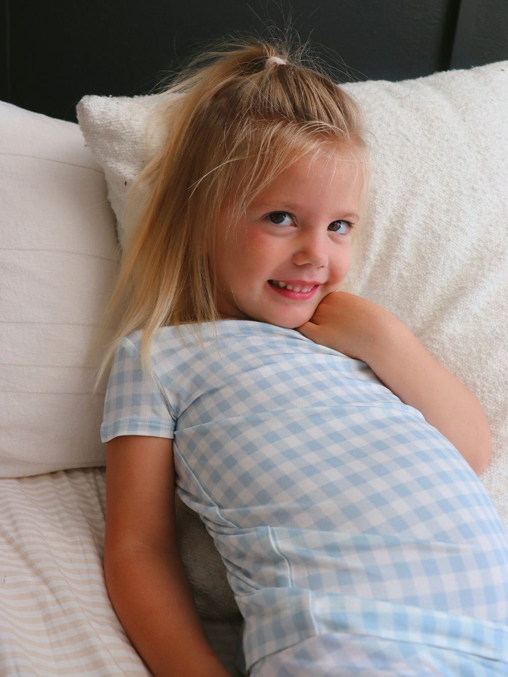 Soft Gingham Kids Set
