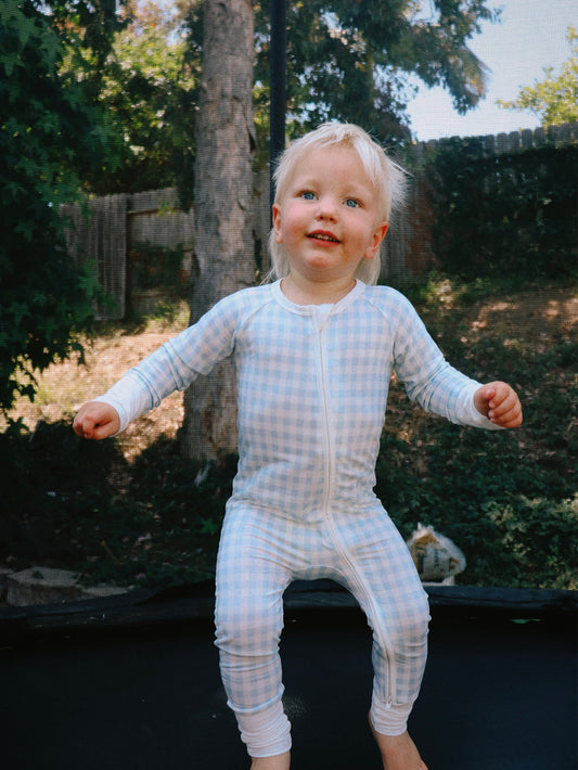 Soft Gingham Onesie