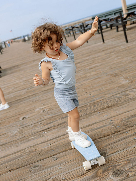 In Bloom Biker Shorts