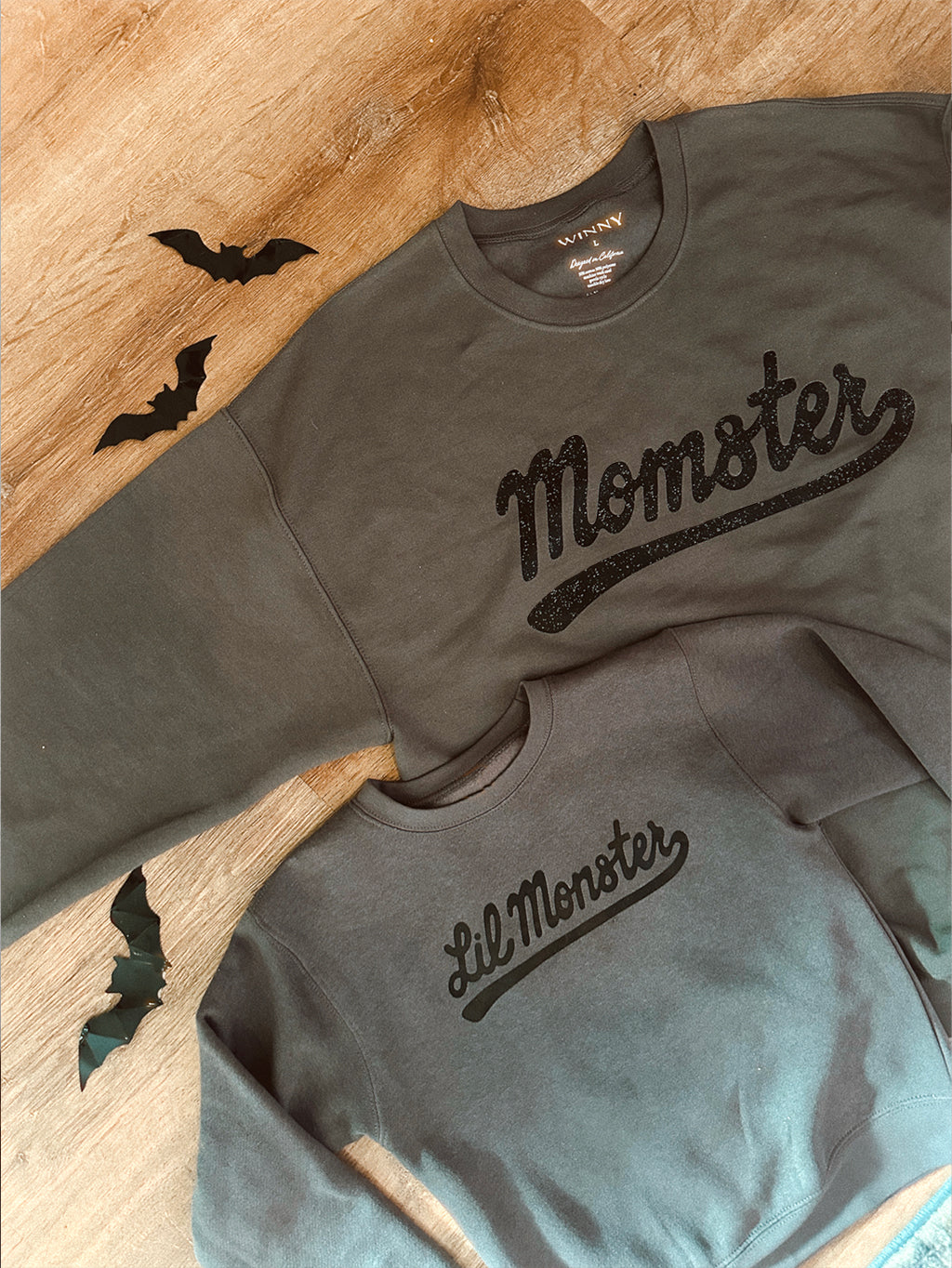 Momster Crewneck—Black